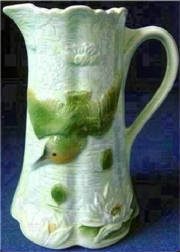 Fake Antique French Majolica St. Clement Martin Pitcher